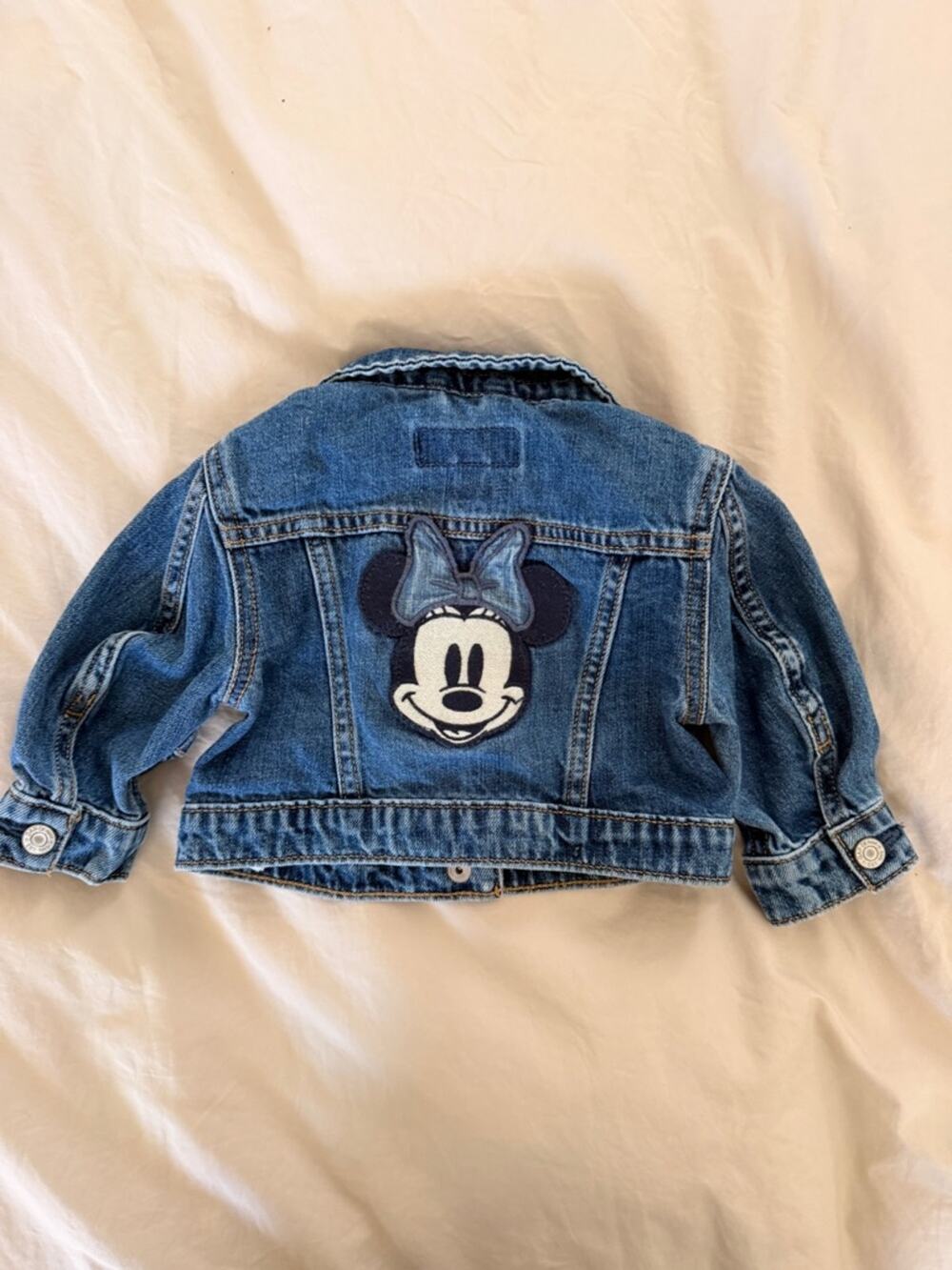 Baby Gap Minnie Mouse Disney Denim Jacket 6-12 month